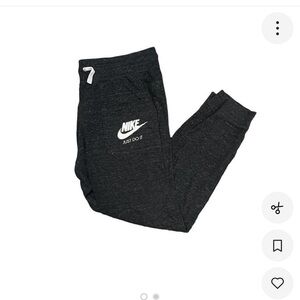 Nike Charcoal Sweatpants with Logo